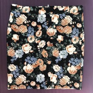 🔥Floral mini skirt